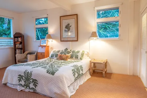 Beautiful Romantic Hanalei Honeymoon Vacation Rental Steps/Beach TVNC 1280 - บูติค