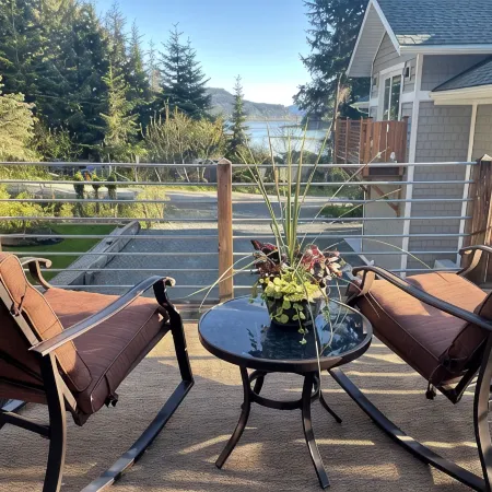 “The Cove” A Quiet Retreat Between Alaskas Ocean and Forest
