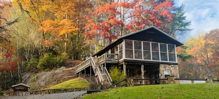 Peak Creek Cabin in Laurel Springs Hotels in Ashe County
