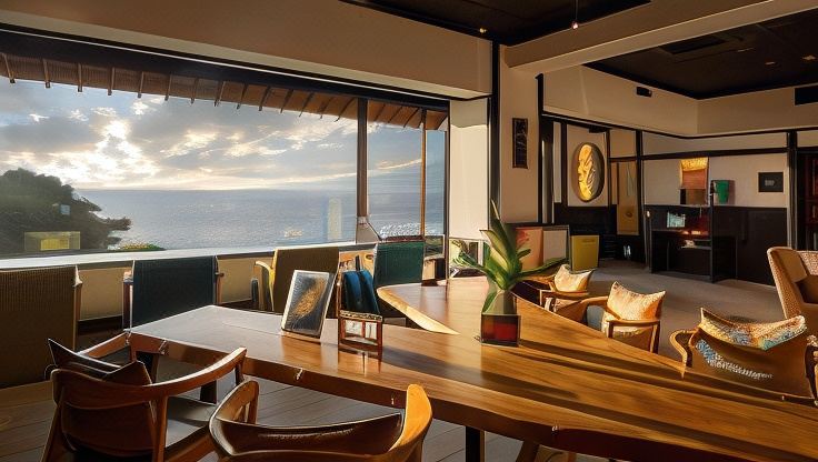 니시이즈 고요이 온센 전경