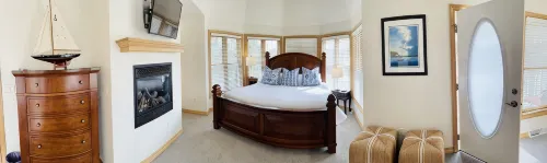 3 bed/3.5 bath Fish Creek Condo: walking distance to beach/parks, bars & dining