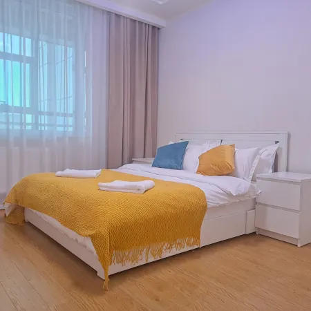 Central Ulaanbaatar | Walk to Chinggis Square | Modern 1BR Apt
