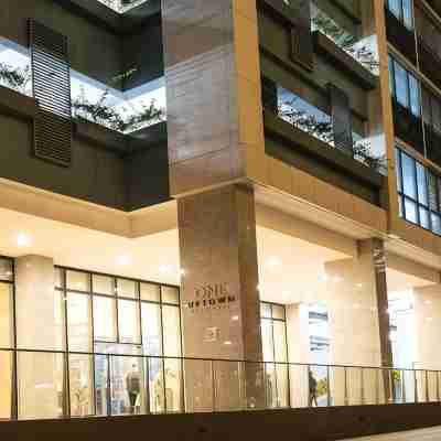 2BR One Uptown Residences Near Uptown Mall, Mitsukoshi, and restaurants Hotel Exterior