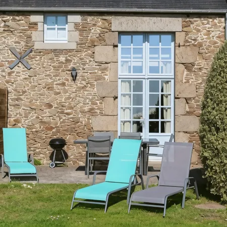 La Metairie du Vauhariot - Cottages de Caractère Vue Mer - Terrasse & Piscine Intérieure Chauffée