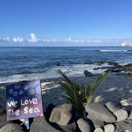 free parking - walk to Honl beach & Downtown Kona