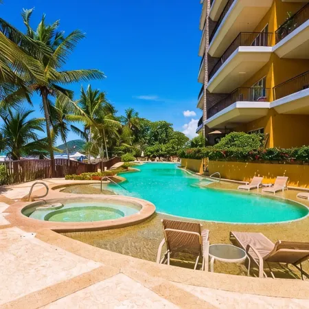 Luxury 3 bedroom/3.5 bath condo on the beach in the heart of Jaco
