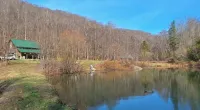 Secluded Cozy Luxurious Cabin, Gourmet Kitchen On 100 Acres W/ Miles Of Trails - シャレー