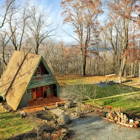 The Grape Escape - A-Frame Cabin