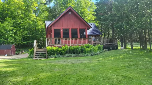 Lakehouse Dream, on Big Manistique Lake Germfask/Curtis Mich.Centrally located.