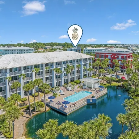 Modern Gulf Place Unit with Gulf Views & Amazing Amenities