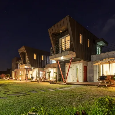 Jeju Banhakeurapensyeon Hôtels à proximité de : Forêt écologique Halla
