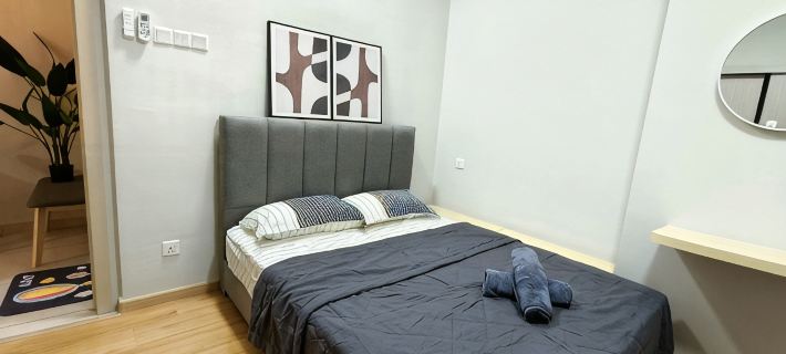 Midas Seri Alam New Cozy 5pax, Netflix Pet Friendly Hotéis em Masai