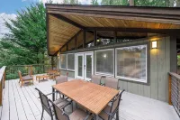 Forest Retreat with Two Kings and Expansive Deck - 4-Star
