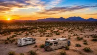 RV Dry Camping Near Arizona Sand Dunes - 2 étoiles
