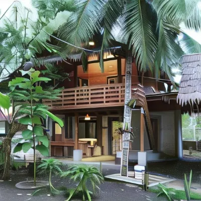 Pondok Cowet Batu Karas Hotel dekat Muara Bojong Salawe