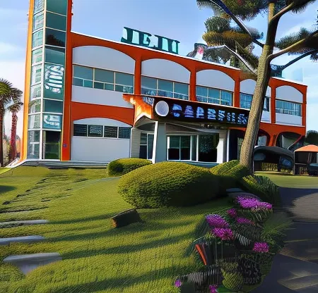 Jeju Feel House Отели рядом с достопримечательностью «Парк Тольхарбан»