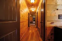 Wood Cabin in the wilderness at Bonham, Texas