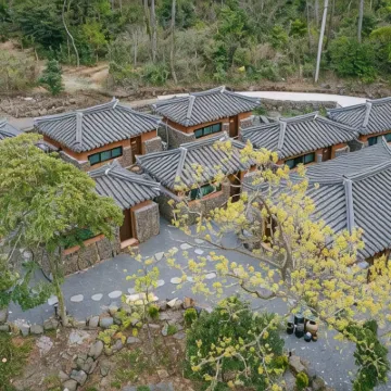 Jeju Batdam Forest Pension 堂處物洞窟附近的飯店