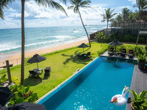 Dormero Hotel Sri Lanka Hikkaduwa Beach - Parkplatz