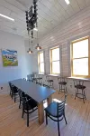 The Bokonon is a unique space in Twin Bridges. Art gallery style.