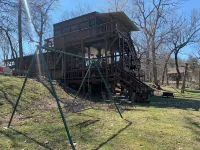 The River Cabin at Miramichee Falls in Hardy on the Waterfront with Kayaks Hotels in Sharp County