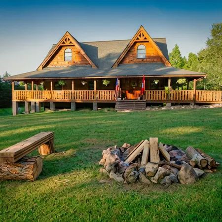 Bear Pause Log Cabin in the Great Smoky Mountains