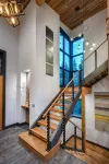 New modern home with spectacular view on 5 private acres