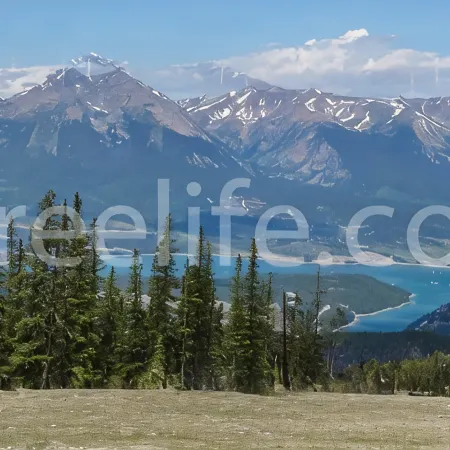 Lakeshore in the Heart of the Colorado Rocky Mountains