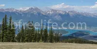 Lakeshore in the Heart of the Colorado Rocky Mountains
