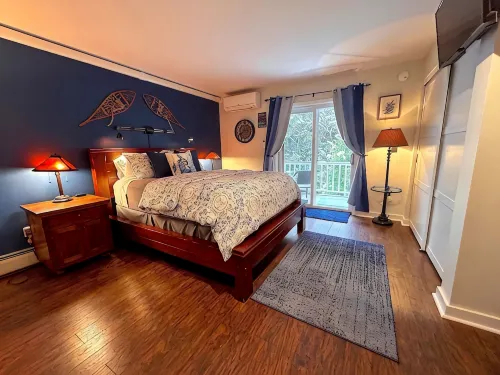 Beautiful Riverfront Townhome w/Fireplace.Steps to Historic Downtown Stowe. - Badekar