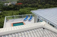 Desert Rose Villa, with Fabulous Coral Harbor views - balcony