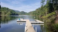 Lake Watauga FAMILY FUN, Sunny Lake Front Home  Private Dock  Water Toys WiFi - 4-Star