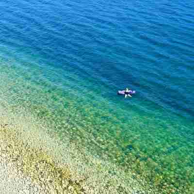 Waterfront Room with Private Bath and Deck Near Marina, Private Beach Access Fitness & Recreational Facilities