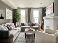 Eclectic Short North Home - Free Parking, Private Backyard, Walk to All - Balcony