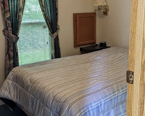 Park model unit #2 for rent by Silver Lake NY Hotels in Perry