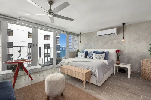 Condado Oceanview Lagoon,/Electrical Backup System/1 minute Beach/Lagoon/ - Apartments