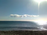 A house by the sea.