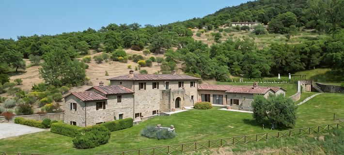 Luxury Cortona View Hilltop Villa Hotel a Cortona