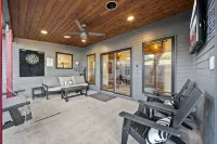 SocoVilla: Downtown/Pool/Golf Green/FirePit/18 Beds - Собственным Бассейном