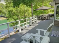 Lakefront. Spectacular Mountain and Lake Views/Dock/Private Cove. Gentle Slope. - 4-Star