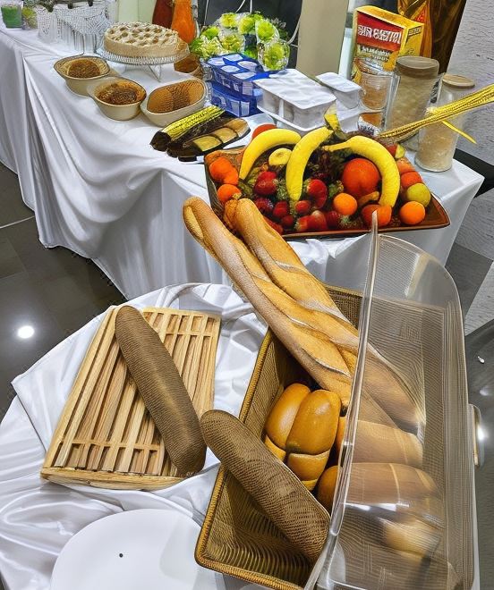 르 파리지앵 호텔 조식 메뉴