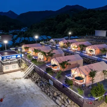 Boeun Off-Mountain Glamping Отели рядом с достопримечательностью «Храм Попчуса»