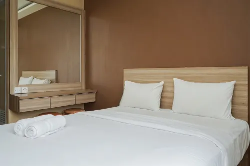 Modern and Relax Studio Room at Serpong Greenview Apartment by Travelio - Gym