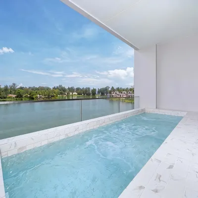 Stylish Lakeview Apt | 2BR 2BA + Balcony Views and Private Jacuzzi Hotels near Laguna Phuket