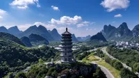 Guilin Yachne· Landscape Mirror Hotel (Guilin Railway Station and the Mixc mall Branch) - pemandangan pegunungan