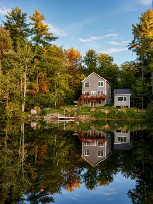 Lakefront-Dock-Grill-Firepit-Wood Stove - 4-Star
