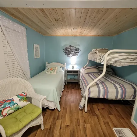 Roomy two bedroom cottage in Grand Marais, Michigan, on the Lake Superior shore.