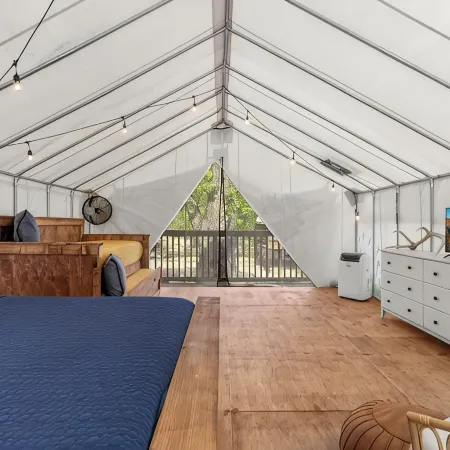 Furnished Glamping Tent/King Bed/Access to the Red River - Elusive Elk - #1