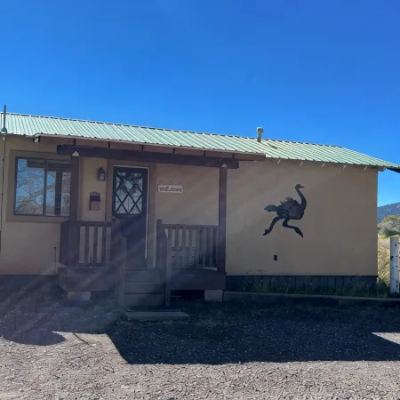 The Ostrich House! Cozy, comfortable and private.