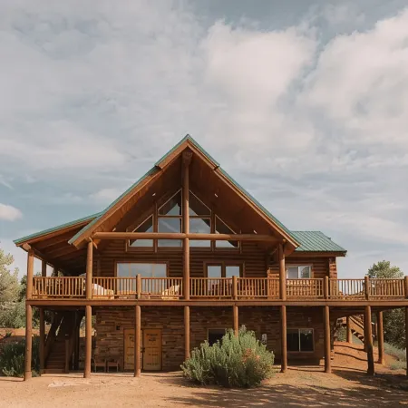 THE ZION CABIN—Log Cabin Just Outside Zion National Park